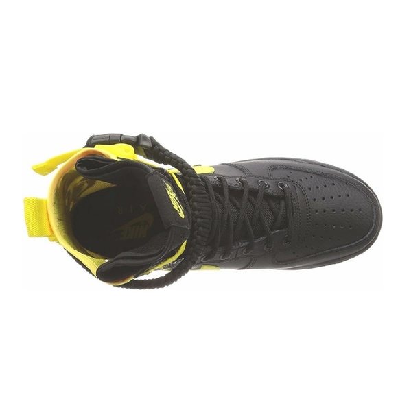 Nike airforce1 sf Black and yellow main image 4